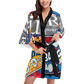 Ü R  Powerful Women's Short Kimono Robe