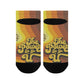 The Power Is In U Gold Unisex Ankle Socks