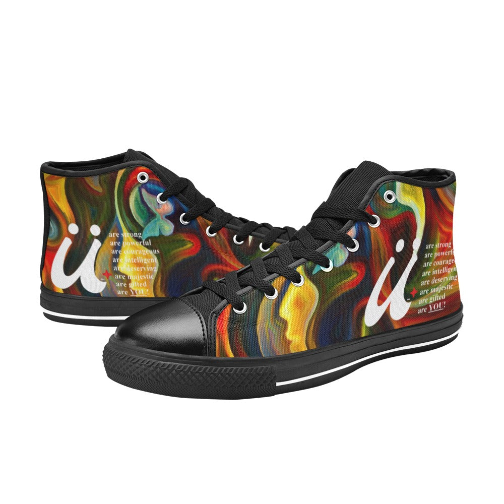 All In U Women's Hightop Canvas Shoes