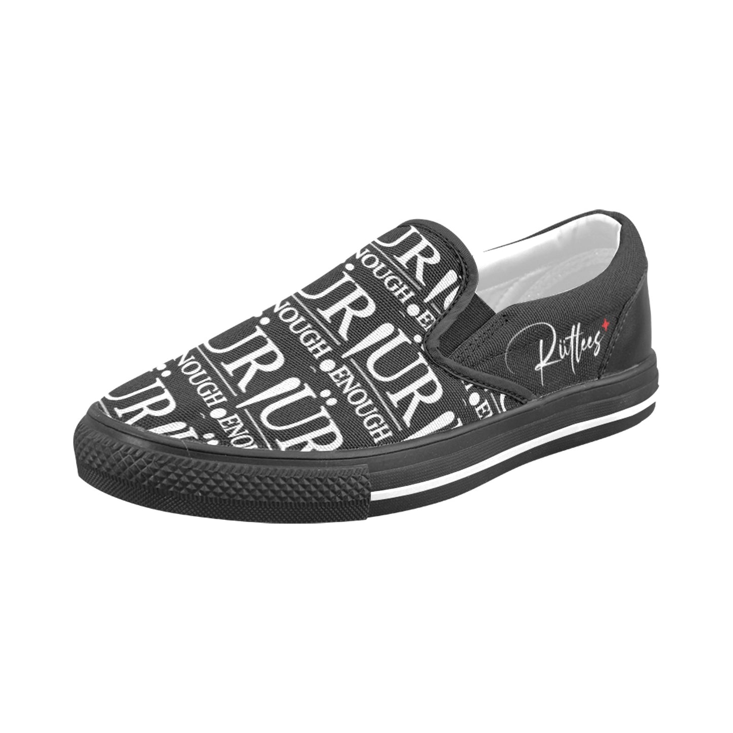 You Are Enough Men's Slip-On Canvas Shoes
