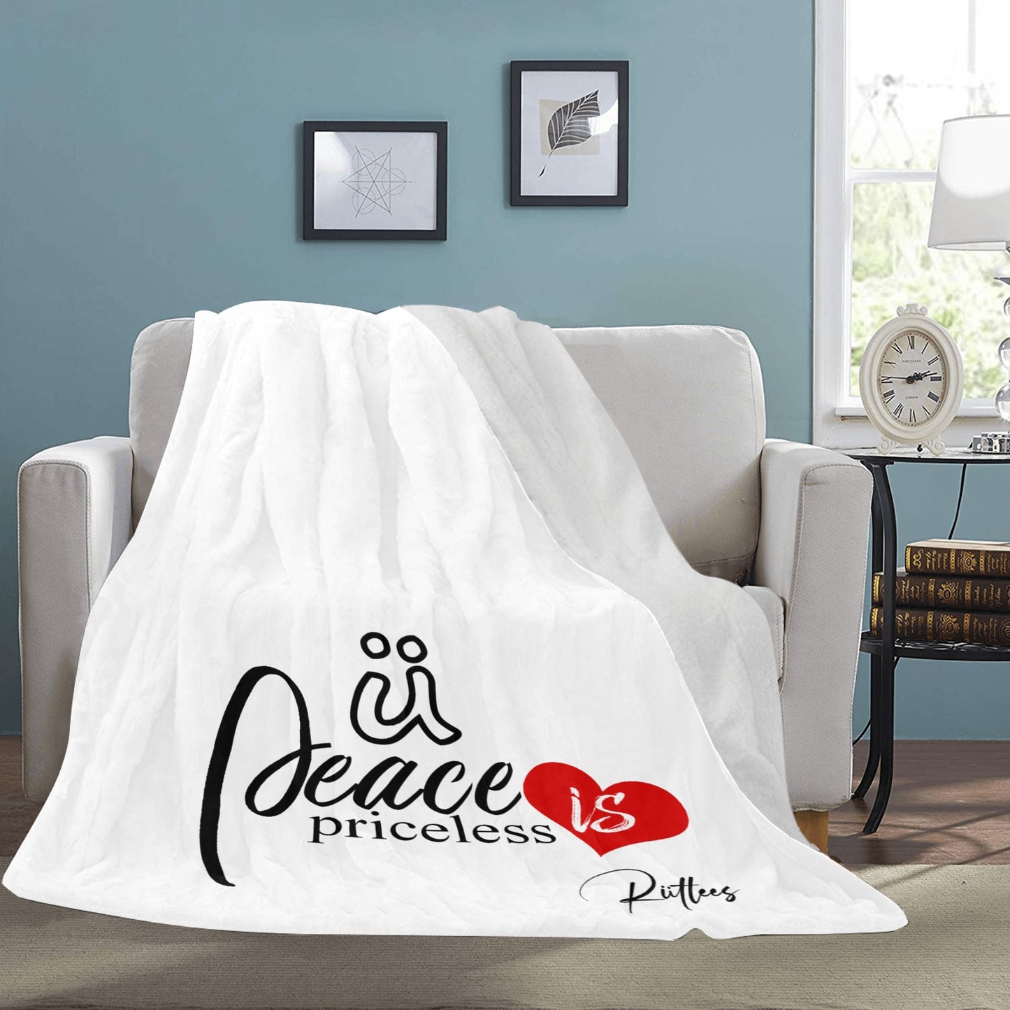 You Peace Is Priceless Blanket Ultra-Soft Micro Fleece Blanket
